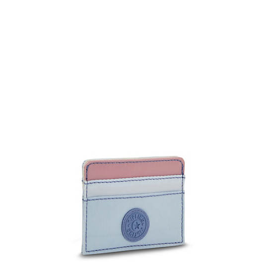 Kipling Cardy Card Holder Väska Ljusblå Rosa | SE 1161UZ